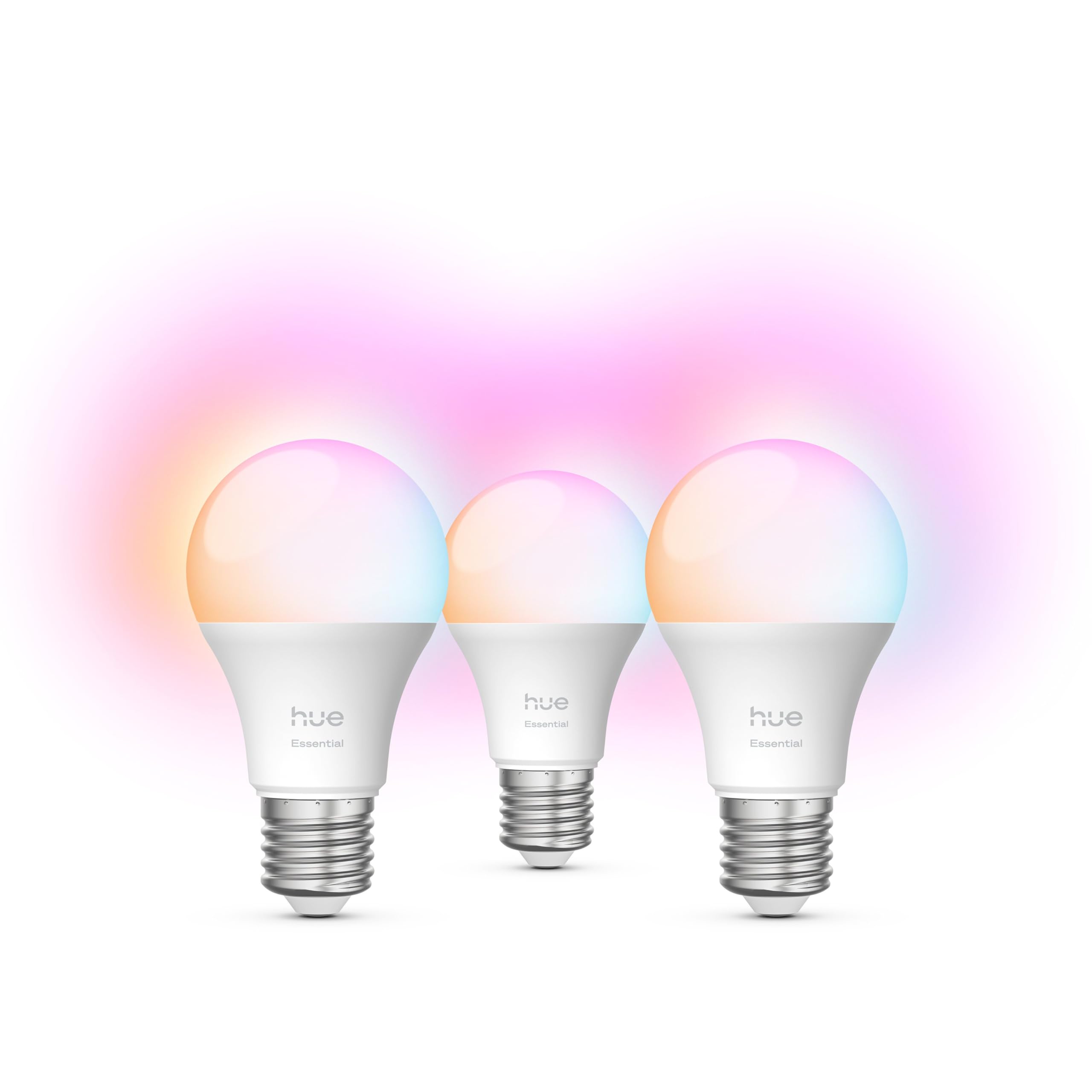 Philips Hue Essential E27 A60 żarówki 8 W, 3 szt