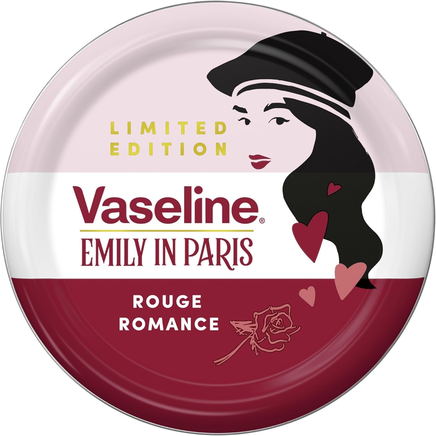 Vaseline Rouge Romance Lip Balm Tin Limited Edition x Emily in Paris 20 g-image-21