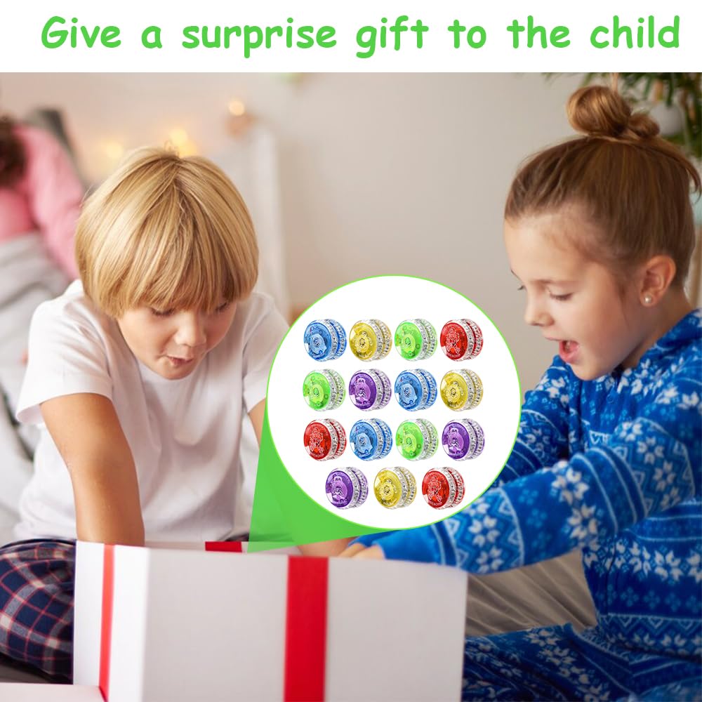 Yoyo per Bambini, Yoyo Professionali, Yo Yo LumièRe Led pour Enfants, Plastica Responsive Yoyo Giocattoli Yoyo, Giocattoli Yoyo per Principianti, per Regali Di Compleanno, Feste E Celebrazioni