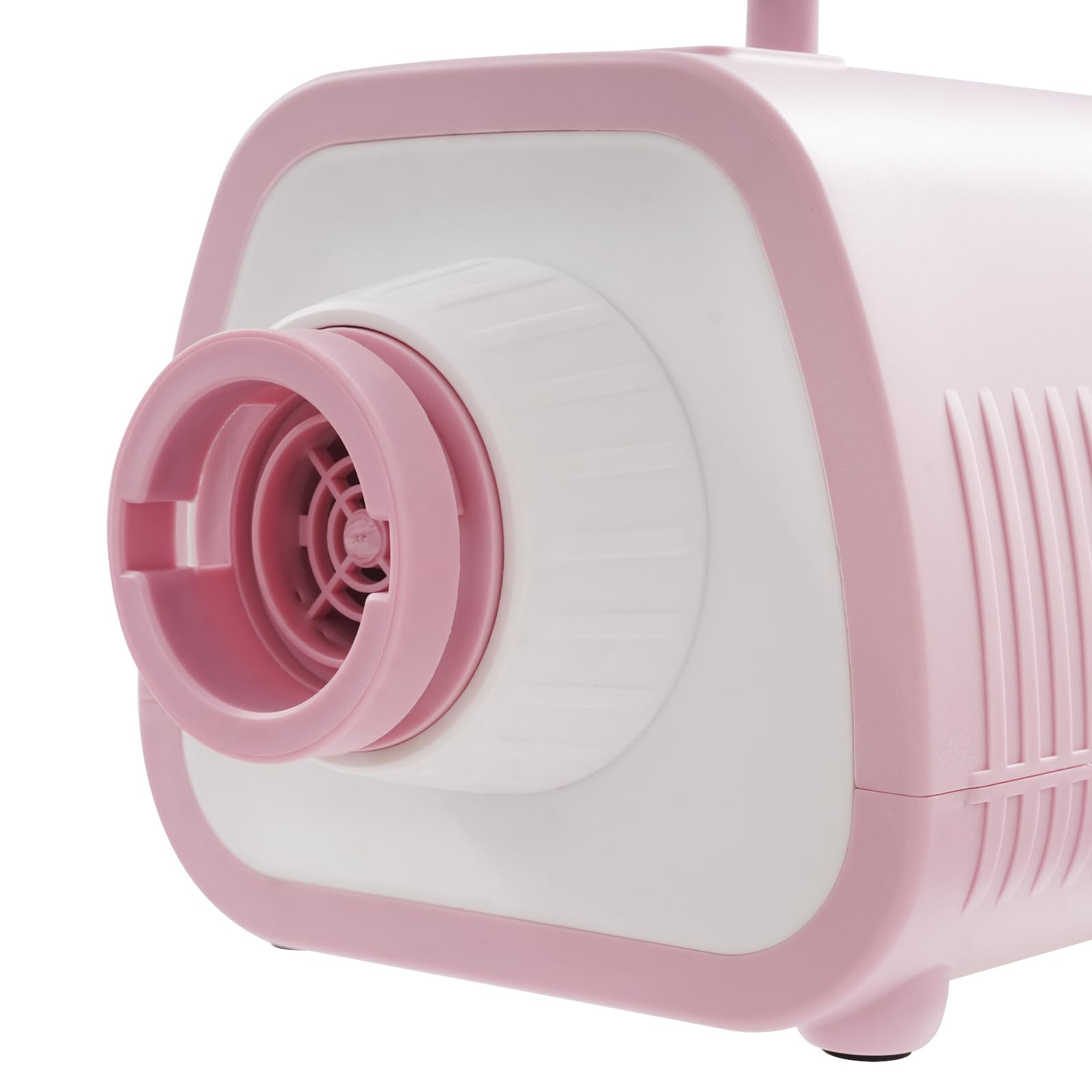 Aspirateur Poil de Chien et Chat LED et Écran Tactile 9 Vitesses Ventilation et Réglage Température avec 3 Buses Aspirateur Poils D'animaux pour Animaleries, Cliniques Vétérinaires (Rose)