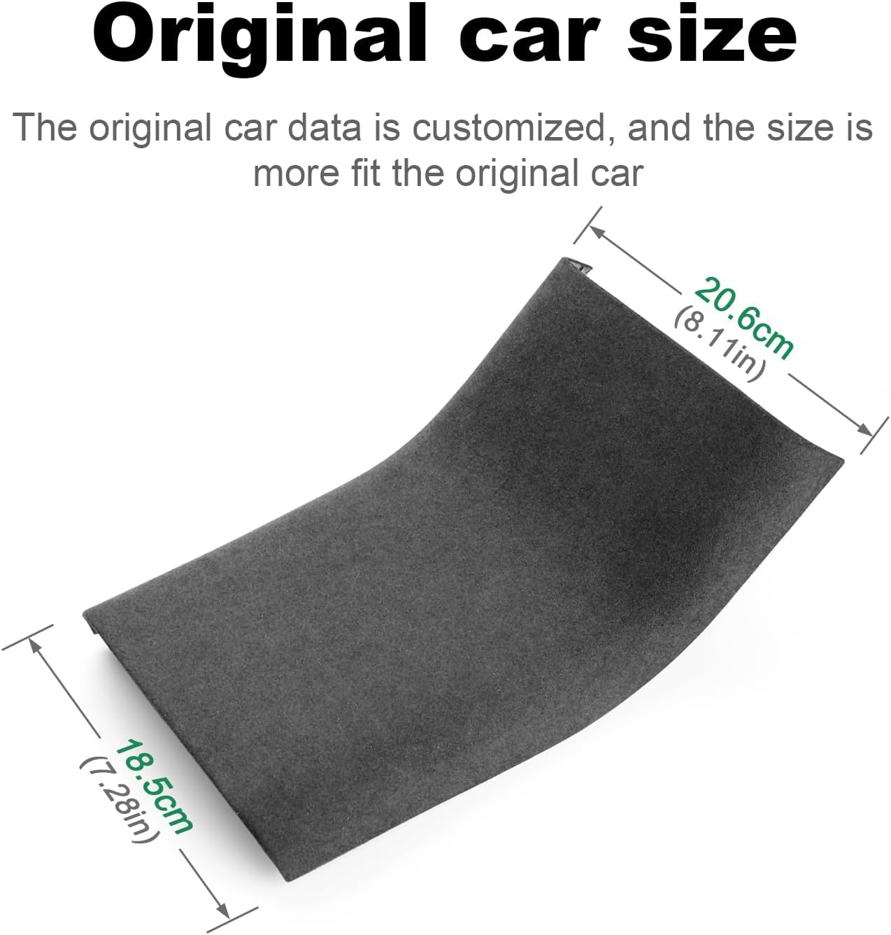 Car Rear Anti Kick Cover Protector Trim Decoration Frame for Tesla Model 3 Y 2017-2023 Italy Alcantara Style Interior Accessories (Black)