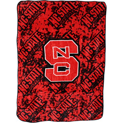 College Covers NC State Wolfpack Rachel Throw Blanket, 63 in x 86