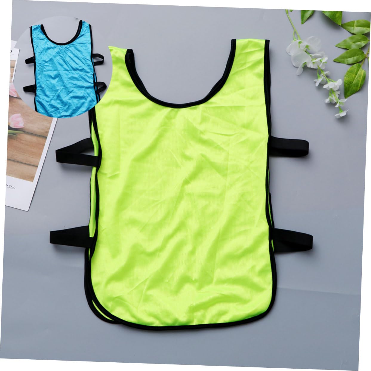 Toyvian Trainingsweste 12 Stück Polyester Mesh für Kinder und Erwachsene