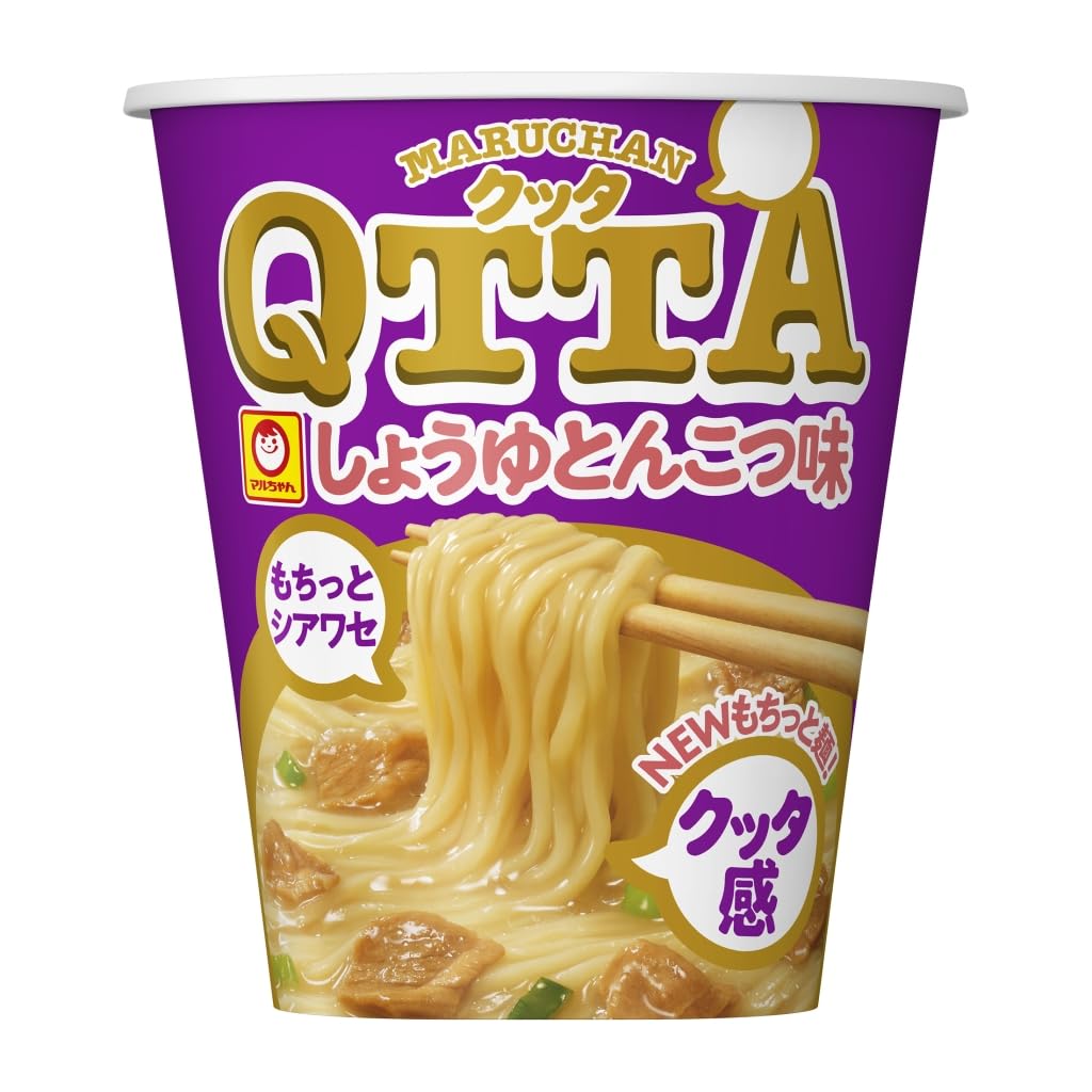 Amazon.co.jp: マルちゃん MARUCHAN QTTAしょうゆとんこつ味 70g