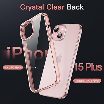 Amazon.com: JETech Case for iPhone 15 Plus 6.7-Inch, Non-Yellowing