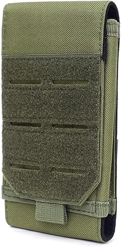 Universal Tactical Molle Funda de Teléfono Móvil Cinturón Smartphone Correa Pack Utilidad Militar Pequeña Bolsa Mini Bolsa de Cintura para iPhone