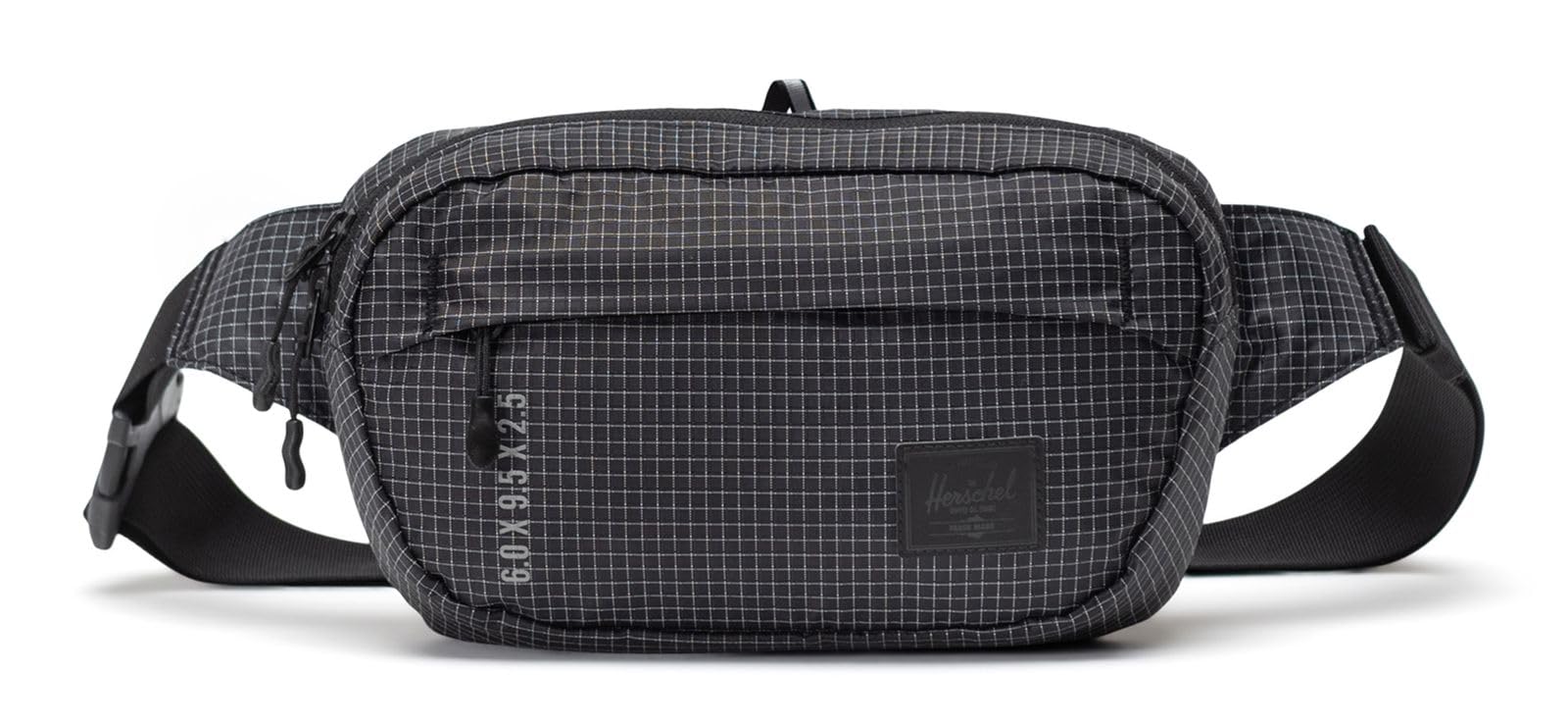 Unisex Ultralight Hip Pack, Black, Standard- 2L