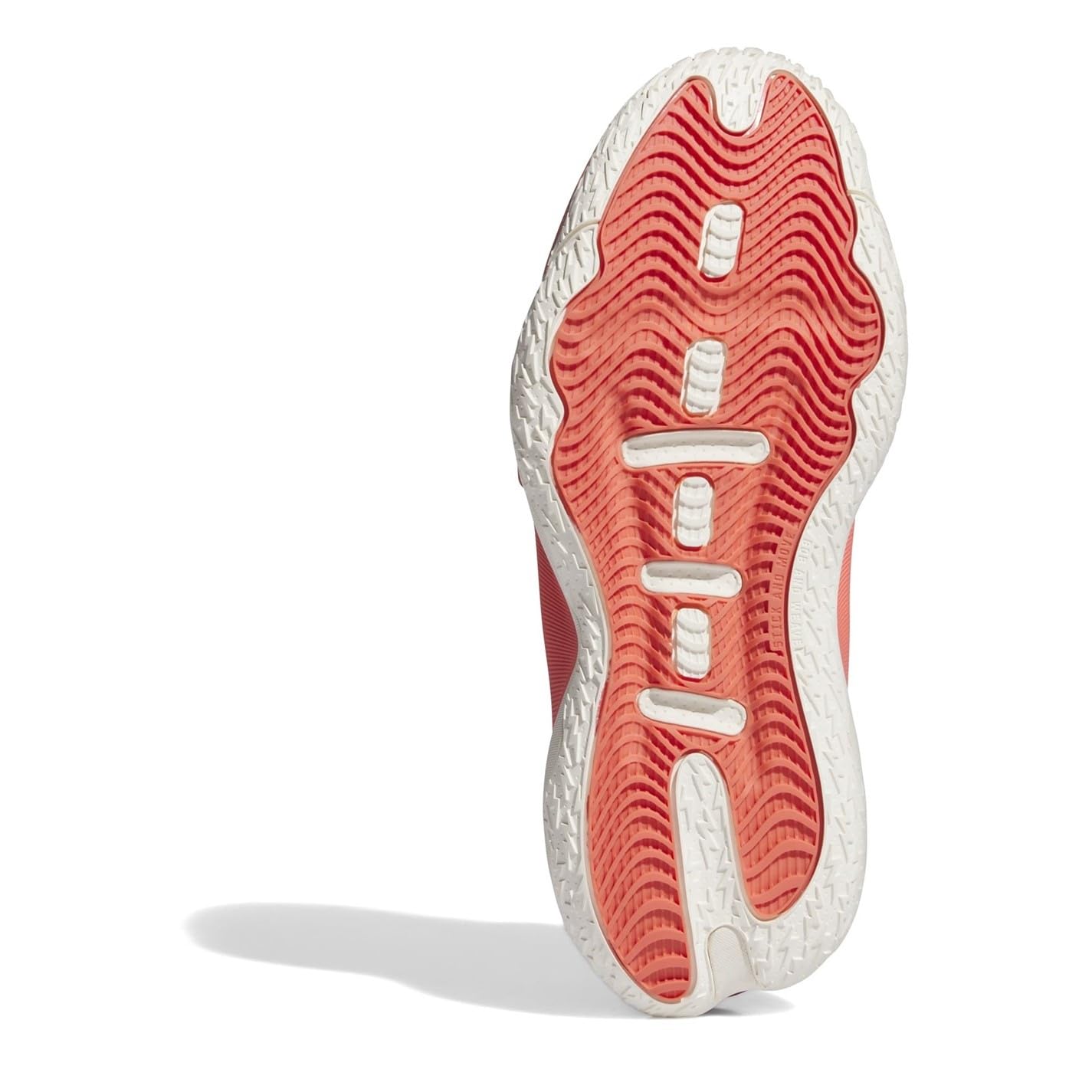 adidas - Zapatillas de baloncesto para hombre, color rojo