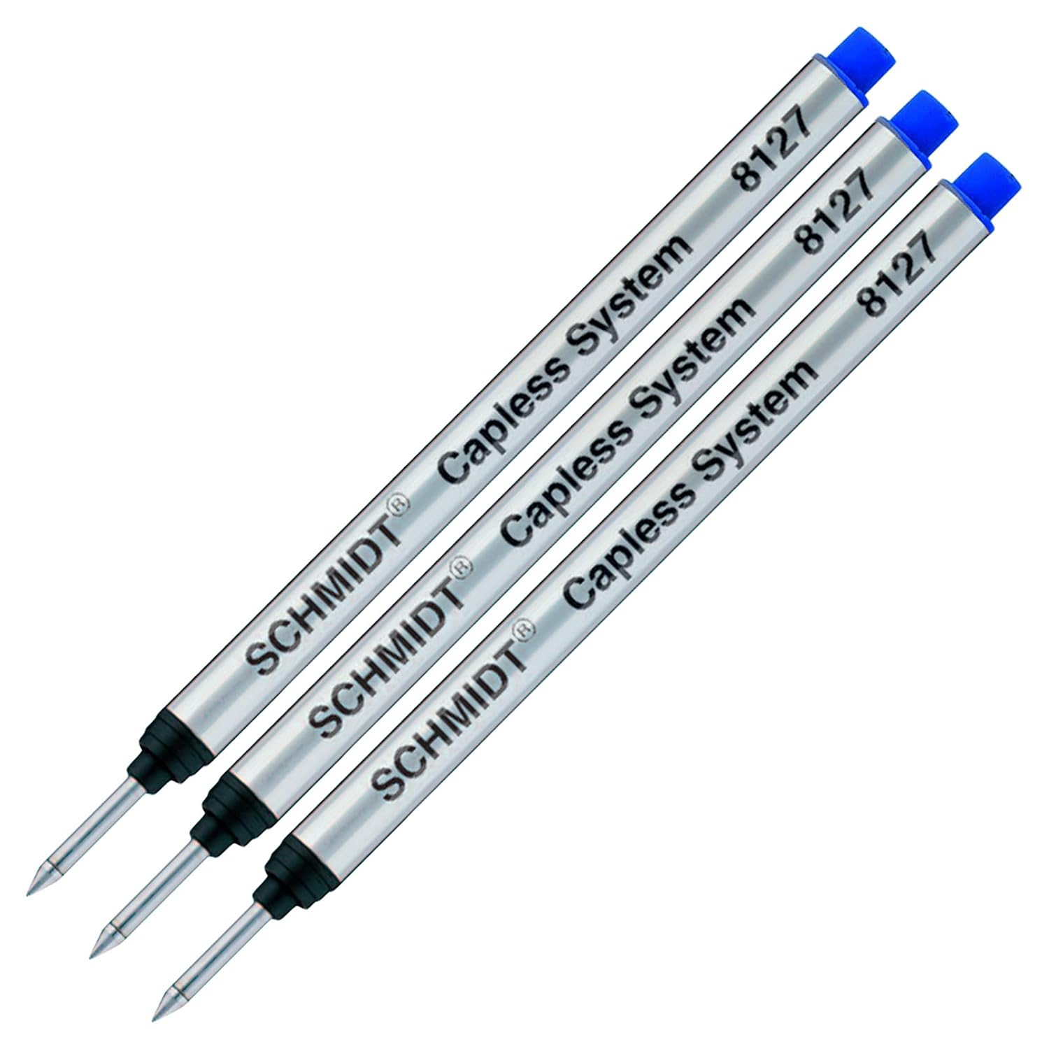 Schmidt 8127 S Capless System Rollerball Refill with Blue Ink Medium ...
