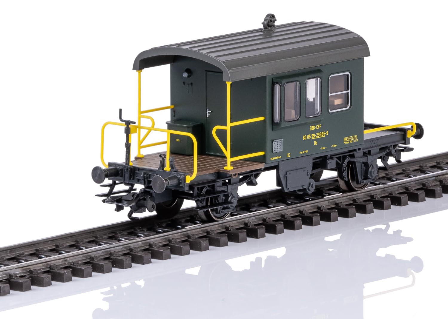 Märklin Modelleisenbahn Güterzug-Begleitwagen Sputnik SBB - Spur H0 - Art.-Nr. 46853