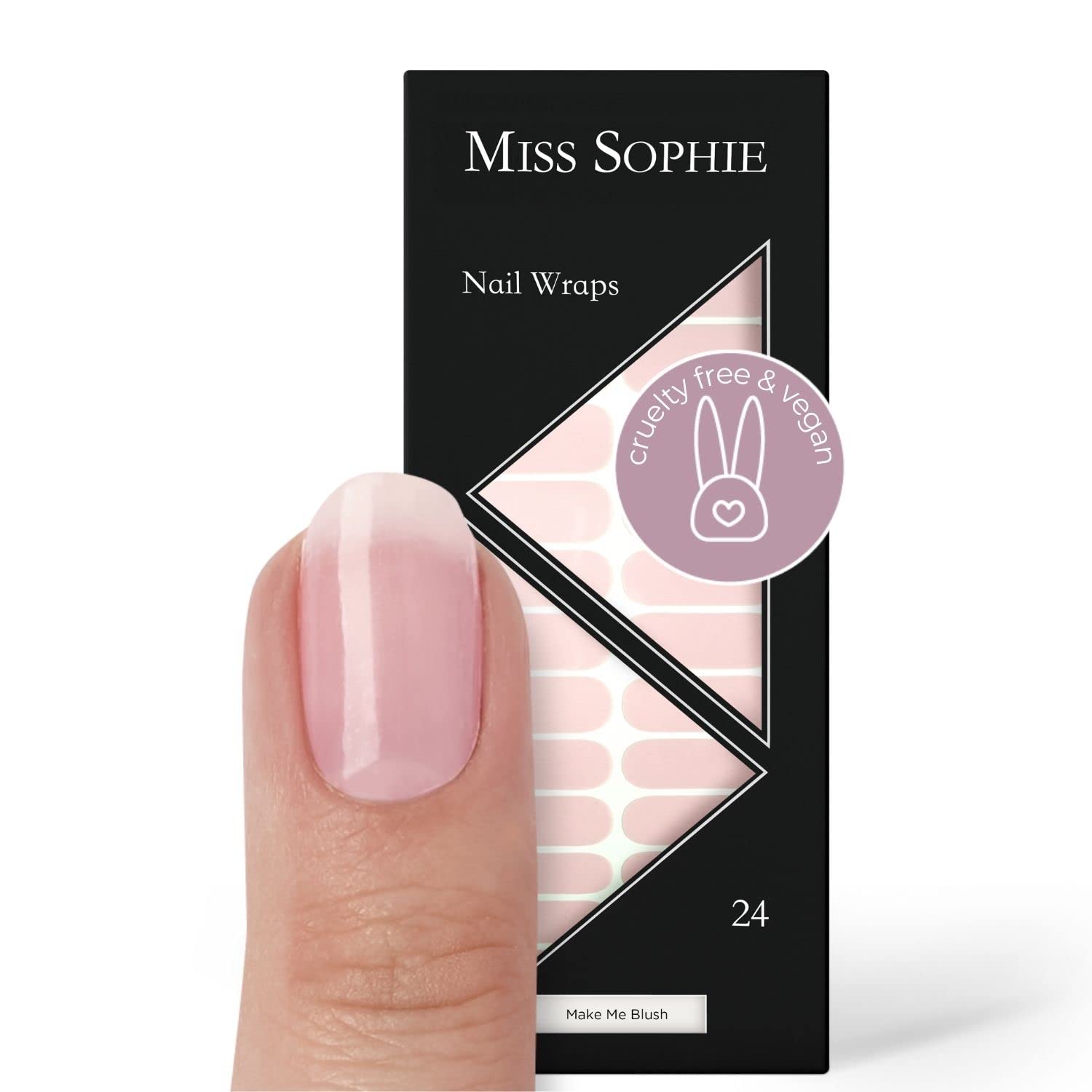 Miss Sophie Nail Wraps - 24 Ultra-Thin-self-Adhesive Long-Lasting Nail Wraps