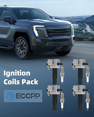 Vista 108 de ECCPP Bobinas de encendido portátiles de repuesto para automóvil compatibles con Infiniti I30/para Nissan Maxima 3.0L V6 2000-2001 Reemplazo