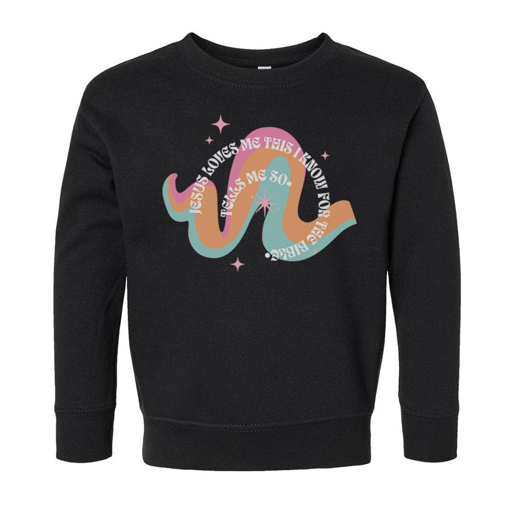 The Bible Tells Me So Kids Sweatshirt Toddler 5T Black