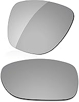 Vista 12 de Reemplazo de lente polarizada para gafas de sol Oakley Crossrange XL OO9360 - Más opciones Negro oscuro+plata gris