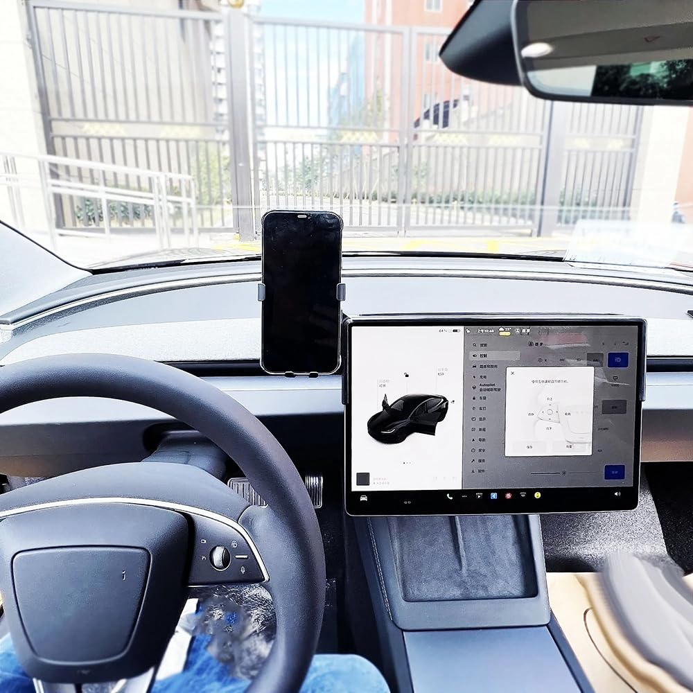 Soporte Movil Coche para Tesla Modelo 3/2024, Soporte para teléfono de Coche