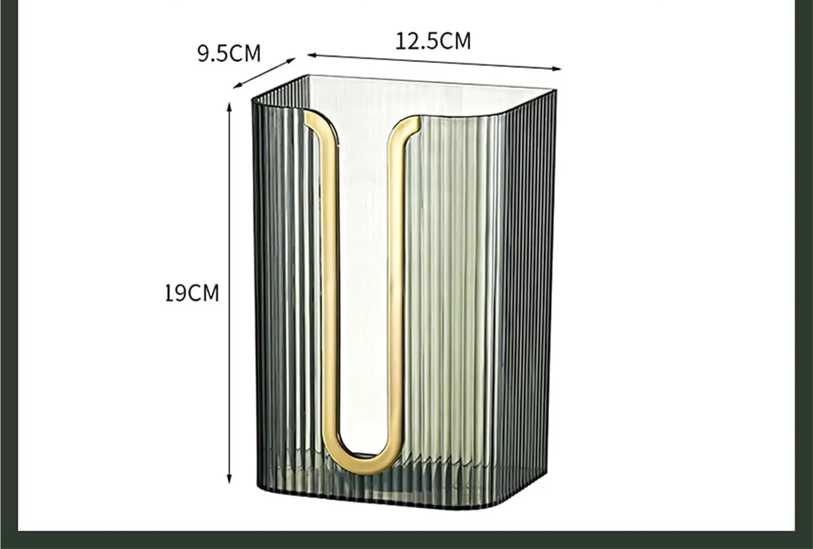 Portafazzoletti da Parete Porta Asciugamani di Carta, Dispenser di Asciugamani di Carta a Parete, Scatola di fazzoletti Adesivi for Bagno(Yellow)