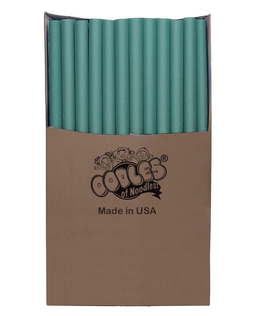 50 Pack of 48 Inch Oodles of Noodles Foam Swimming Pool Noodles - Hollow Core Bulk Floats Foam Tubes - Durable, Buoyant for Pool Toys, Beach, Crafts & DIY Projects - Wholesale Price