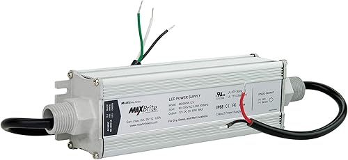 Miniatura 6 de Fuente de alimentación LED de 60 W, salida de 12 V CC, entrada de CA 90-305V, IP68 impermeable, certificado ULcUL, CE, RoHS, Clase 2