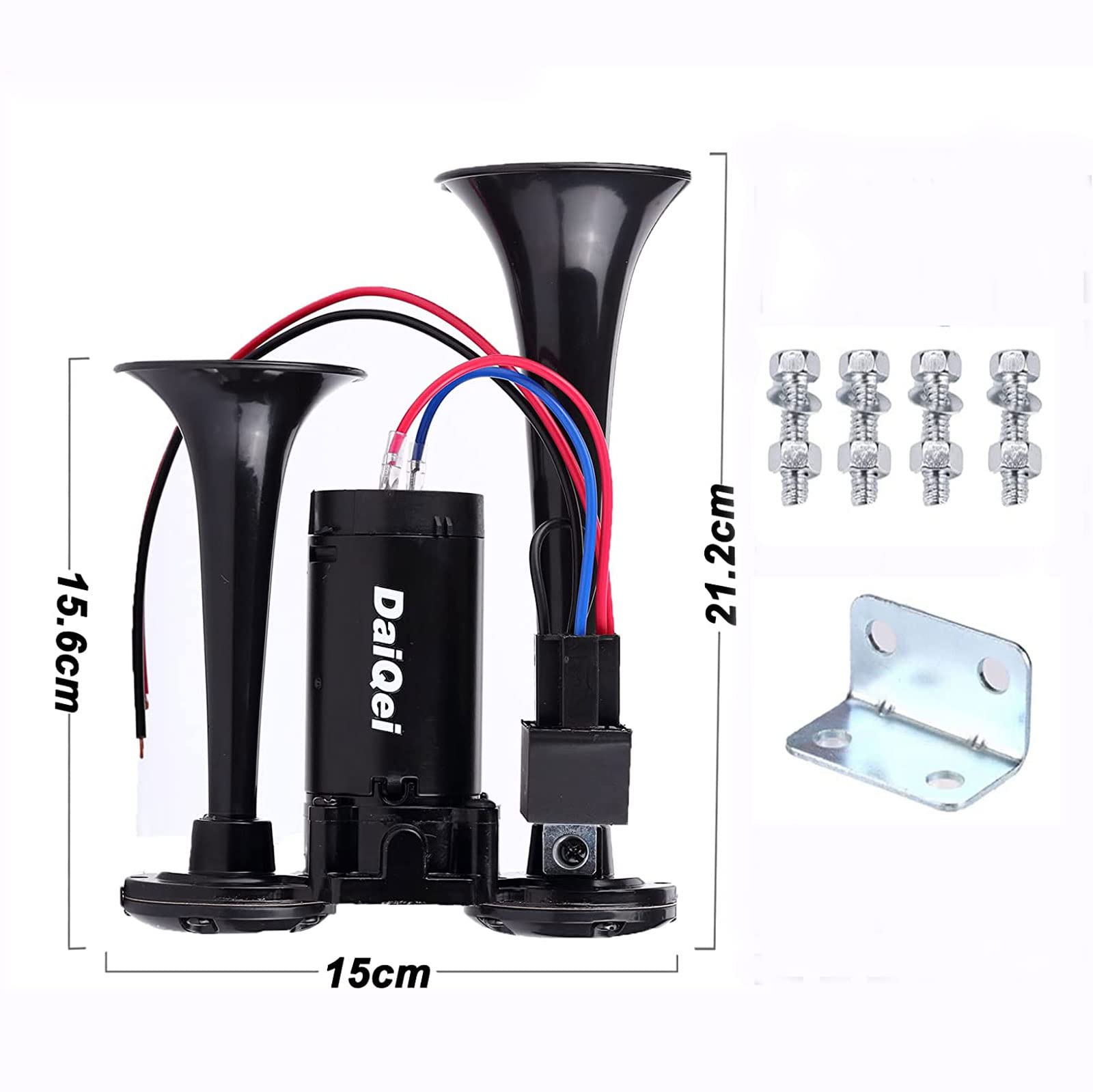 Amazon | DaiQei 12V/ 150DB 車用ヤンキーホーン, エアーホーン