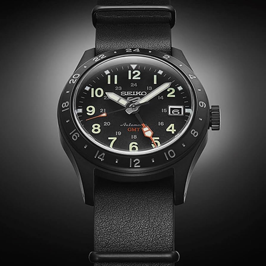 Amazon.com: SEIKO Men's SSK025 5 Sports Field GMT Watch