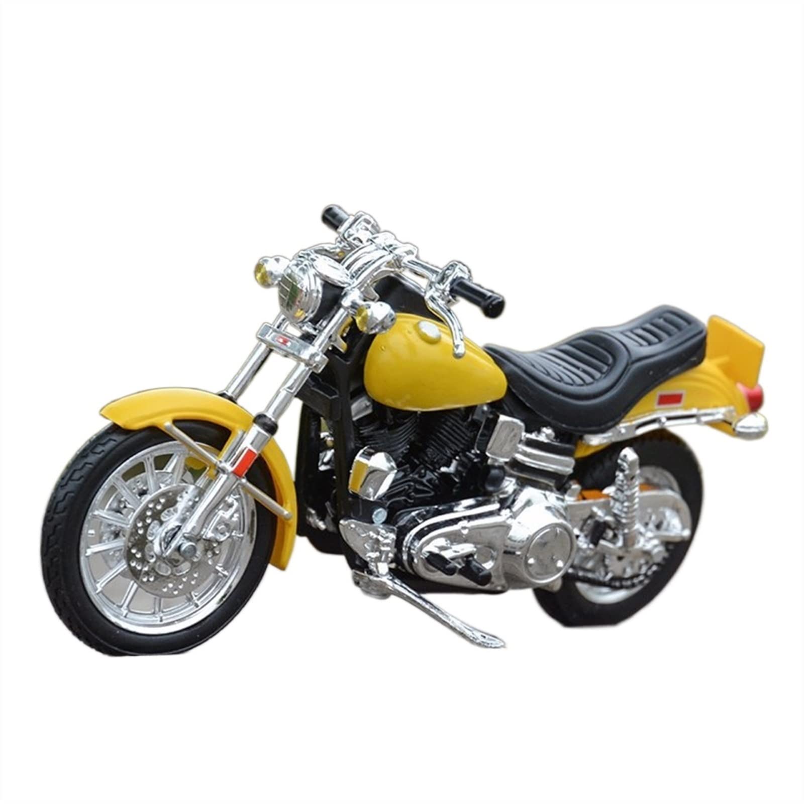 SEYXF Motorbike Toy for Harley for Davidson 1977 FXS Birthday Gift Toys Collection 1/18