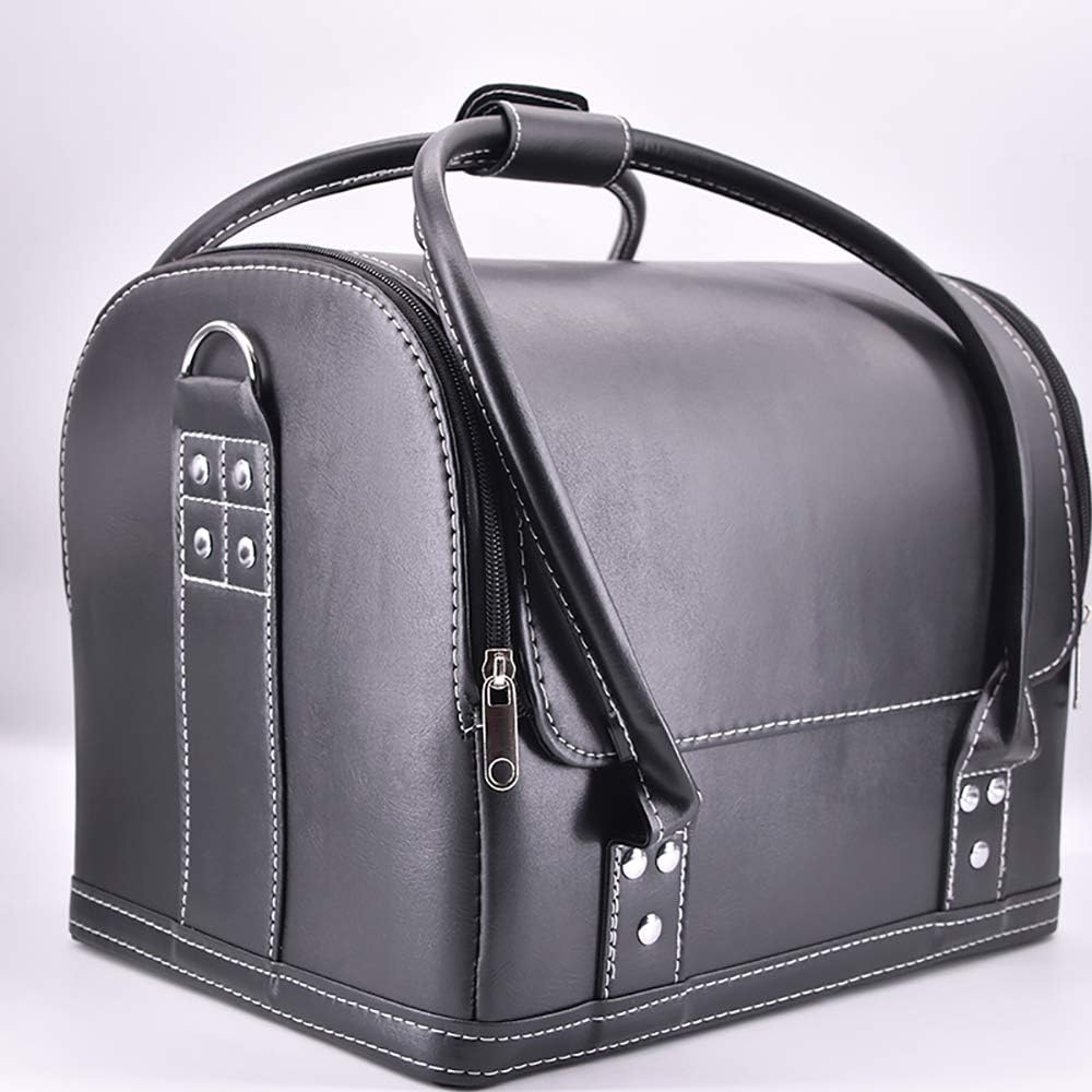 ZQION Close-up Leather Magician's Case - Tricks, Props, Gimmicks & Mentalism - Easy Carry Stage Accessories