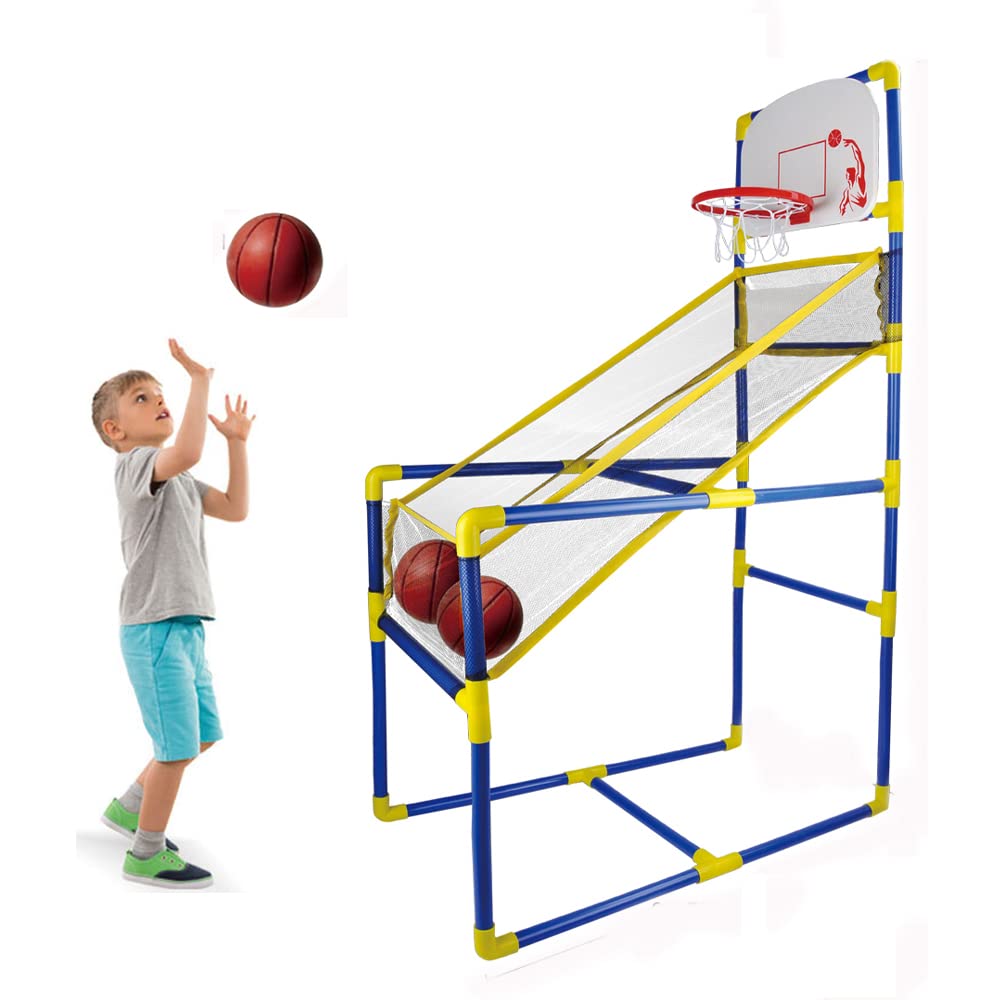 Photo 1 of Cyeah Basketball Hoop Indoor for Kids - Arcade Game - Shooting System with Mini Hoop, 3 Inflatable Ball and Pump