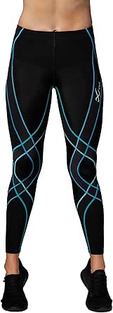 CW-X Collant de Compression pour Homme, Homme, Collant, 229809, Noir/Gris foncé, s