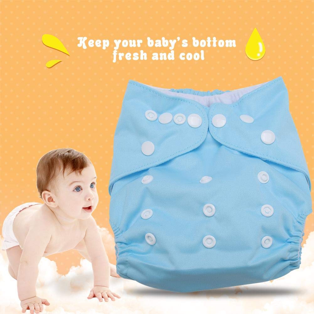 Couches de Bain Lavables Respirant Bébé Réglable Étanche Formation Pantalon de Couche en Tissu Sous-Vêtements pour Bébé