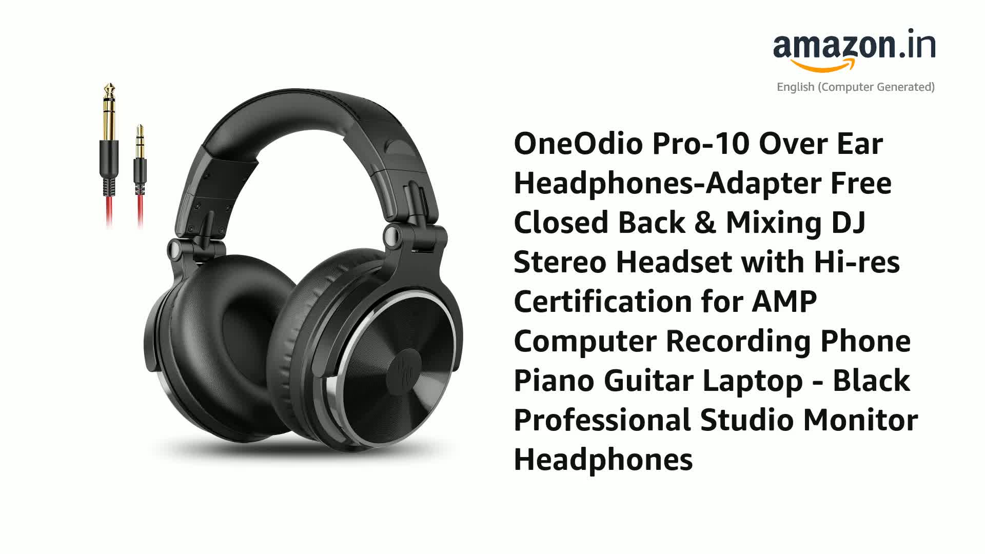 Oneodio Wired Over Ear Headphones With 