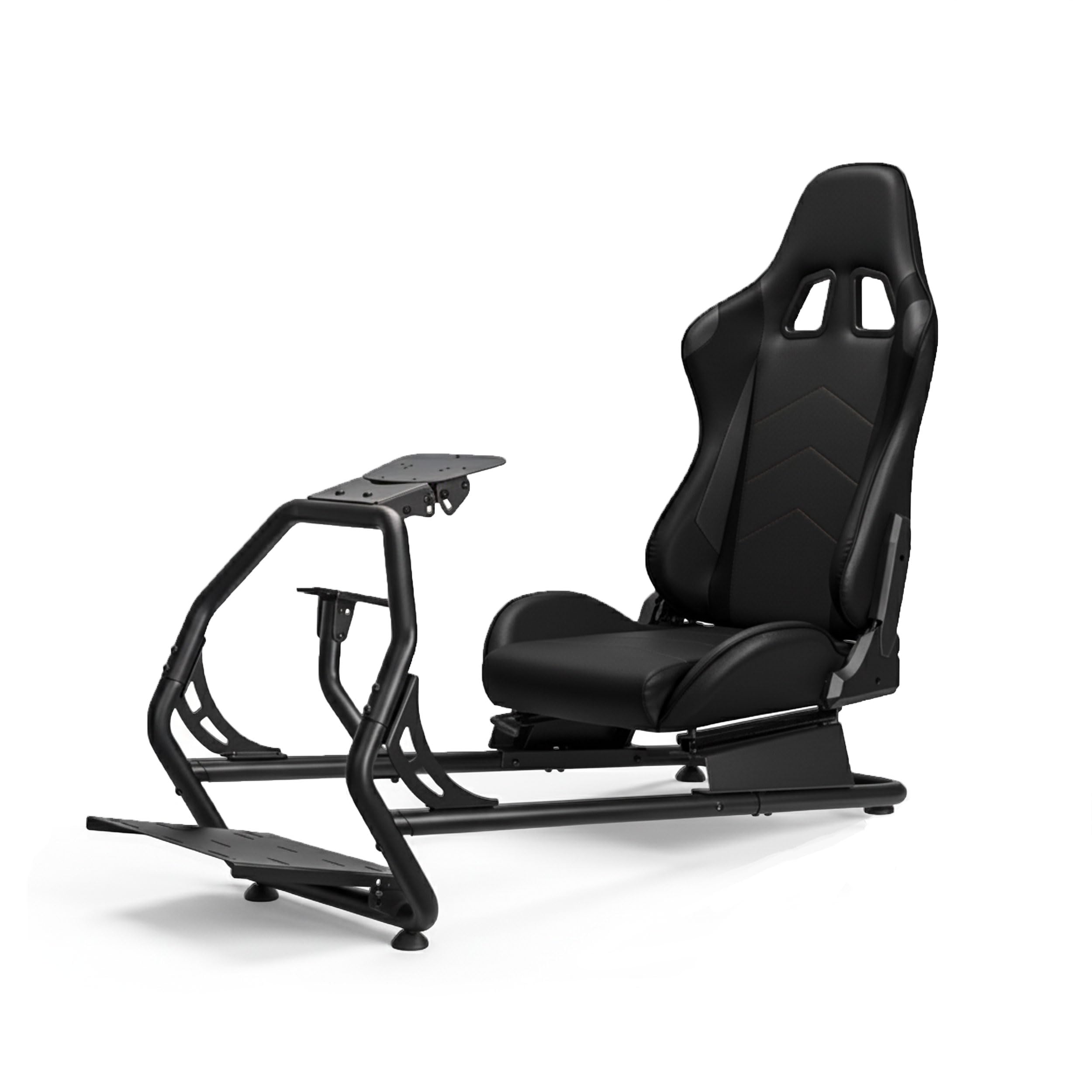 VDD - Simulateur cockpit pour fauteuil de course - entièrement réglable - siège de course - sans fixation d'écran