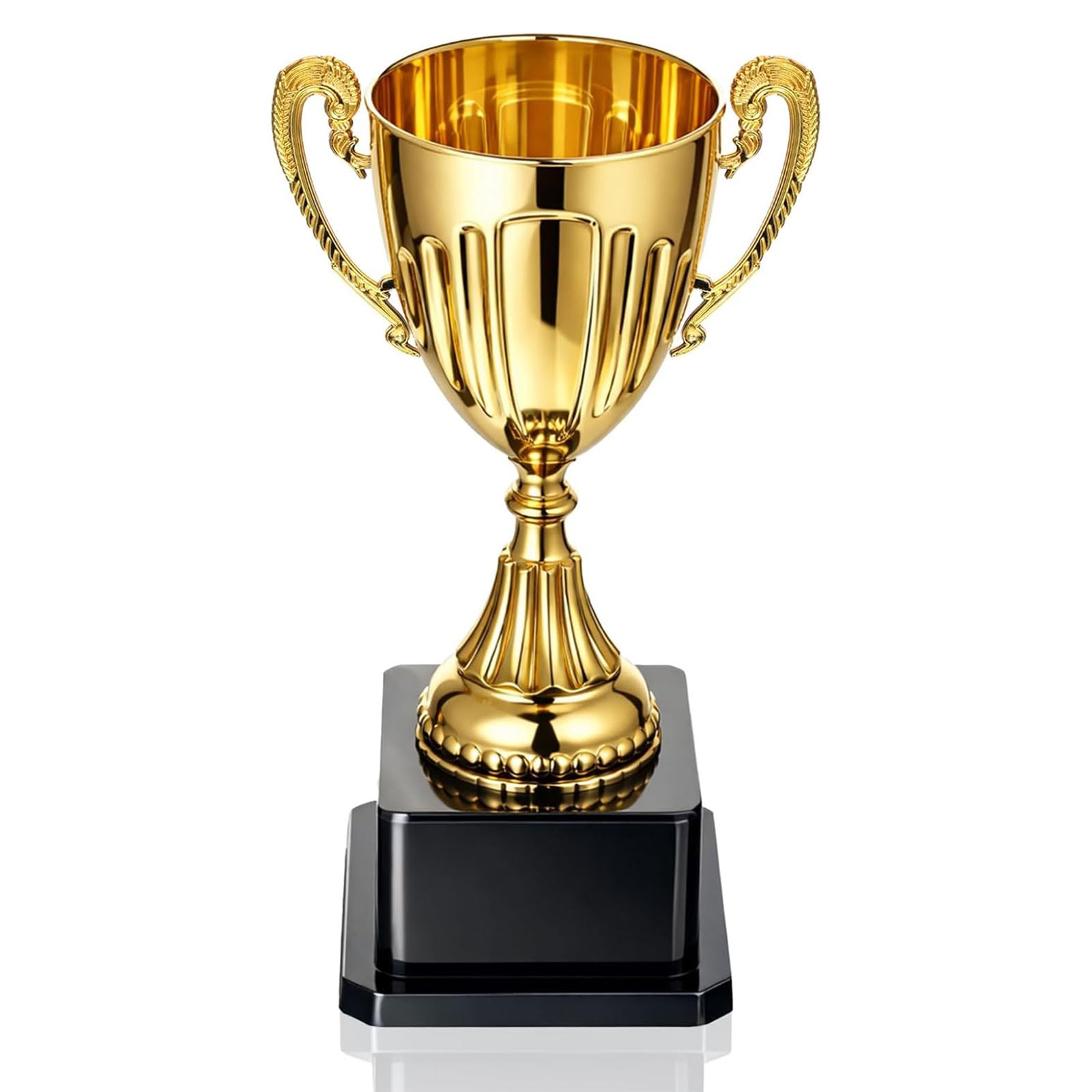 Pokal, Mini Coppe e Trofei per Bambini, Trofeo in Plastica Come Premio per Tornei Sportivi e Competizioni