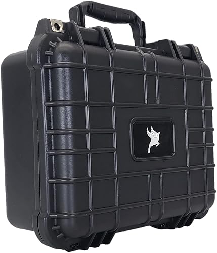 Miniatura 9 de Flying Camel TSA Approved Hard Gun Camera Electronics Case with Foam, Water and Shock Proof