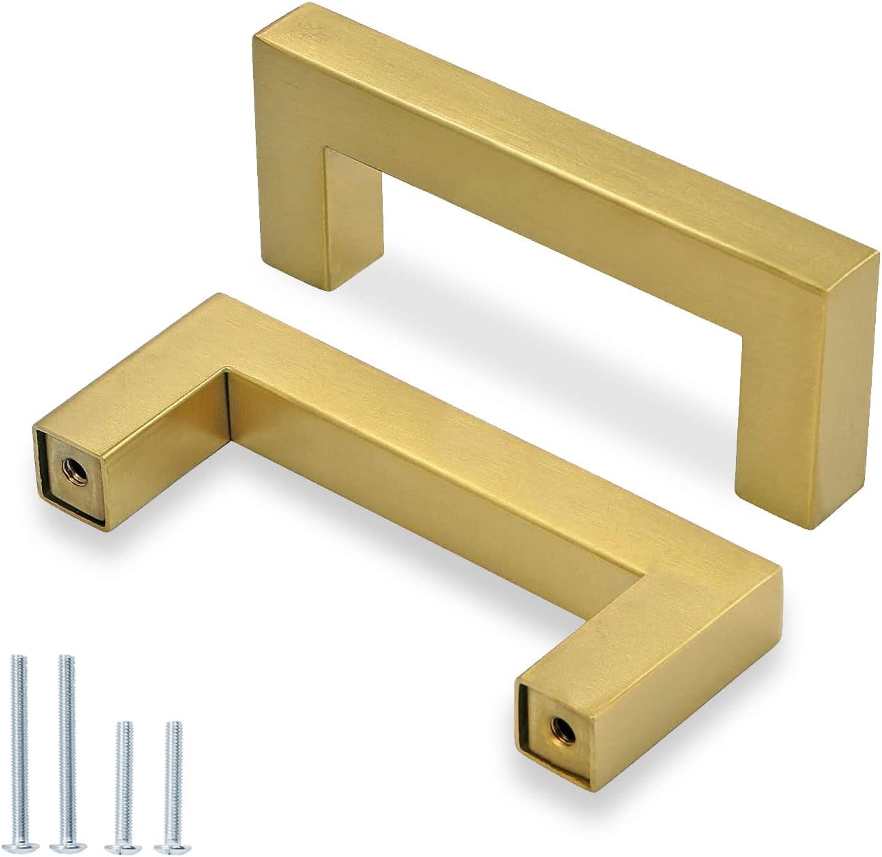 Buy OCQ 5 Pack Gold Pulls Brushed Brass Handles Drawer