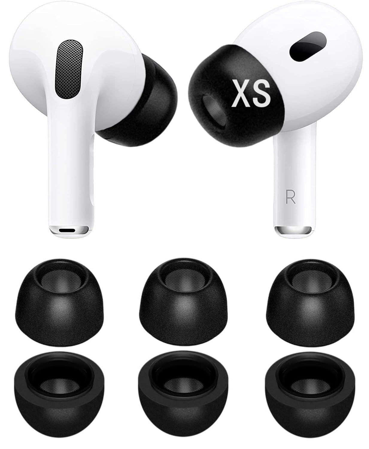 AirPods エアポッズ Amazon.com: Memory Foam Tips Compatible with AirPods Pro 2nd gen
