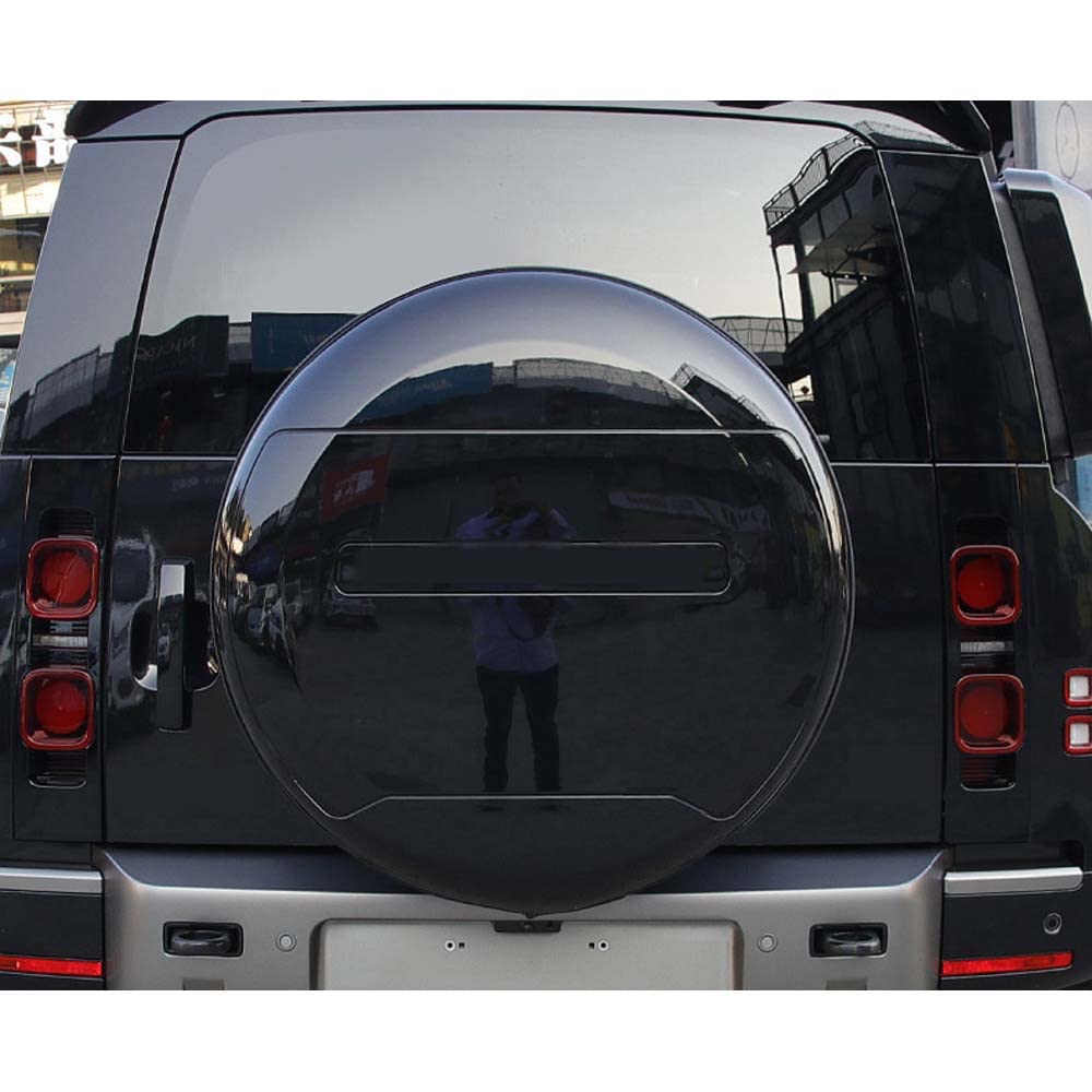 SNIXWOO Gloosy Black Spare Tire Cover Fit for 2020 2021 2022 Land Rover