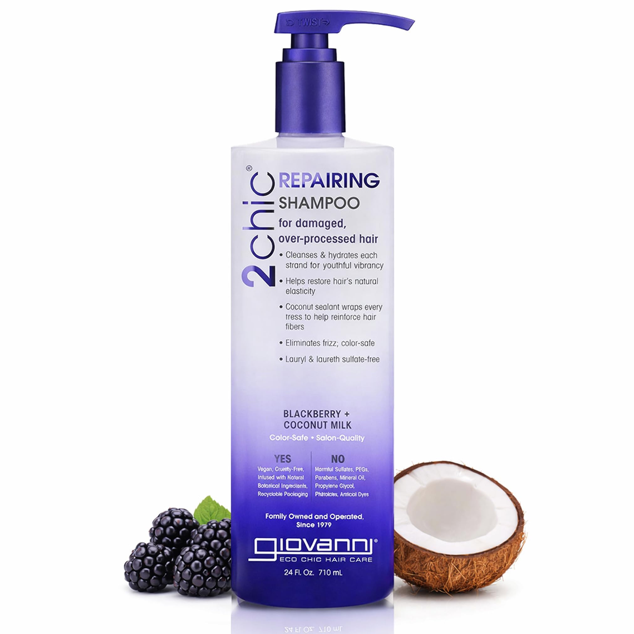 Amazon.com : GIOVANNI 2chic Ultra-Repairing Shampoo - For Damaged