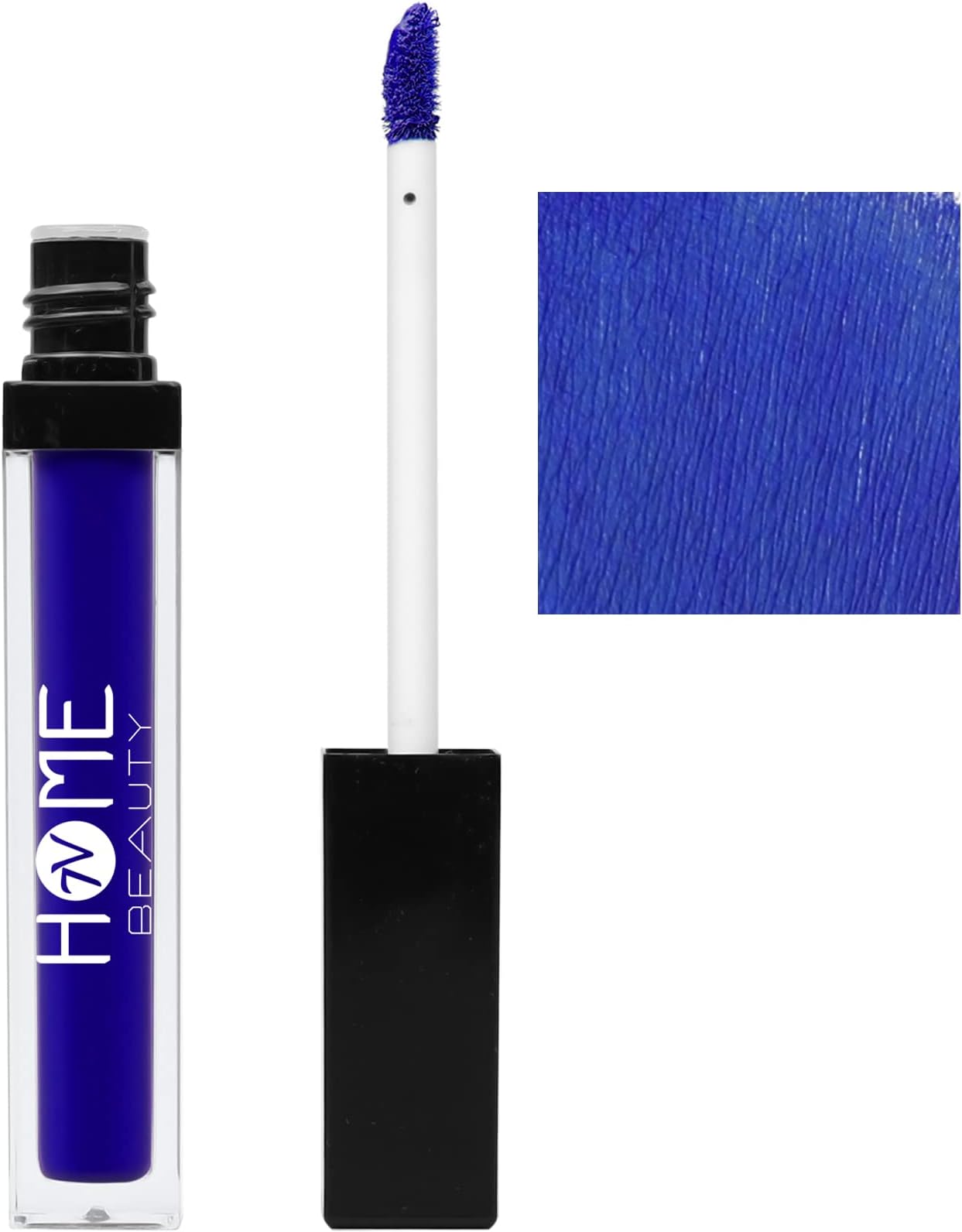 Blue Matte Liquid Lipstick, Long Lasting High Pigmented Non-stick Waterproof Blue Lipstick (5ml, #230)