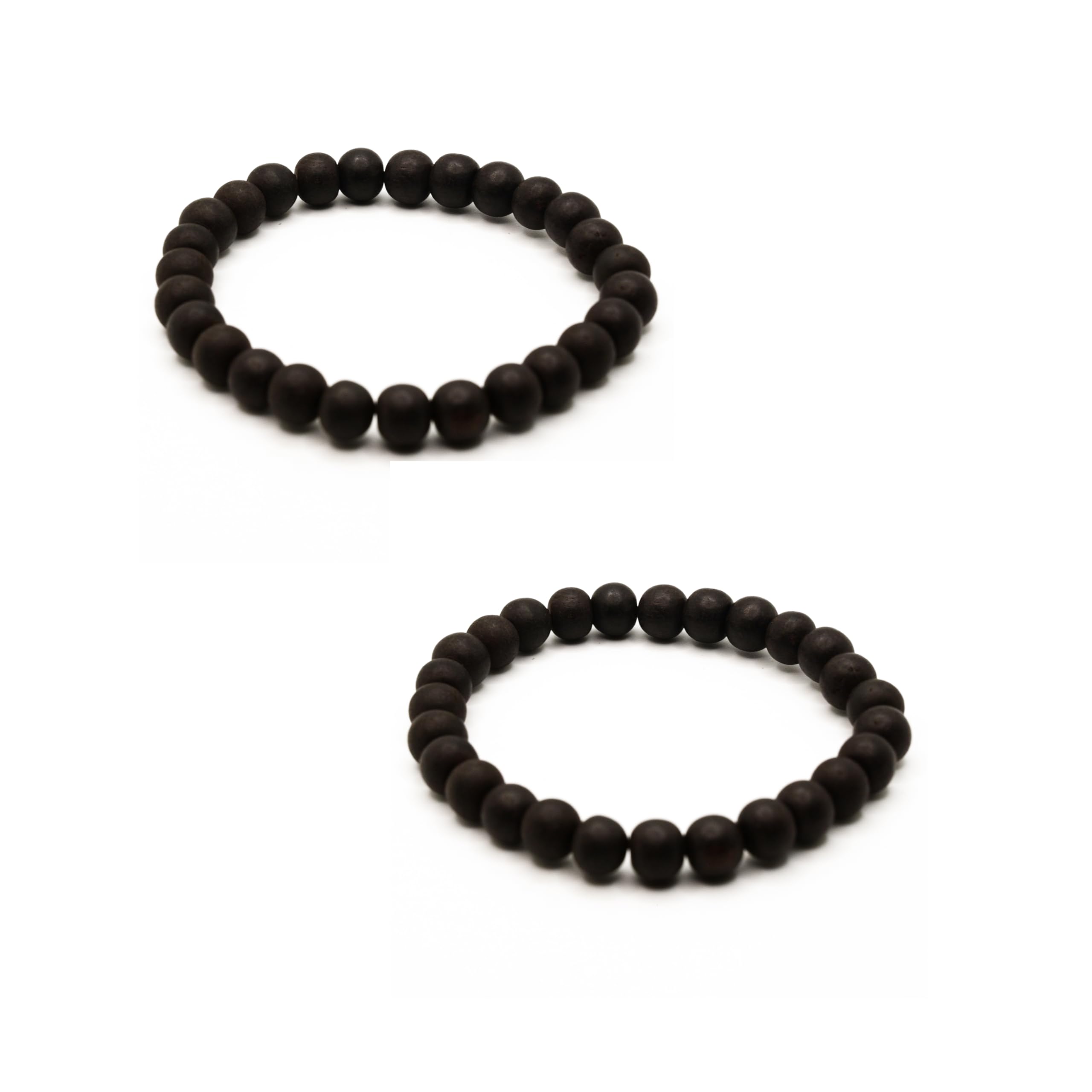 WoCra® Karungali Bracelet Pack of 2 | 100% Natural Unpolished Karungali Bracelet Original | Government Lab Certified Black Ebony Wood Bracelets | 8mm Bead Size | Pack of 2 Pieces (B0CZ73V4ZM) Amazon Price History, Amazon Price Tracker