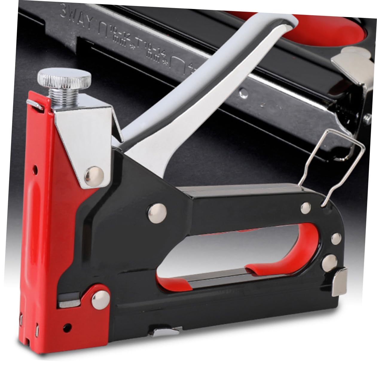 UPKOCH Chiodatrice Pesante Manuale 3 in 1 Impugnatura Ergonomica Curva in Metallo Resistente per Legno, Strumento Multifunzione U per Ristrutturazione