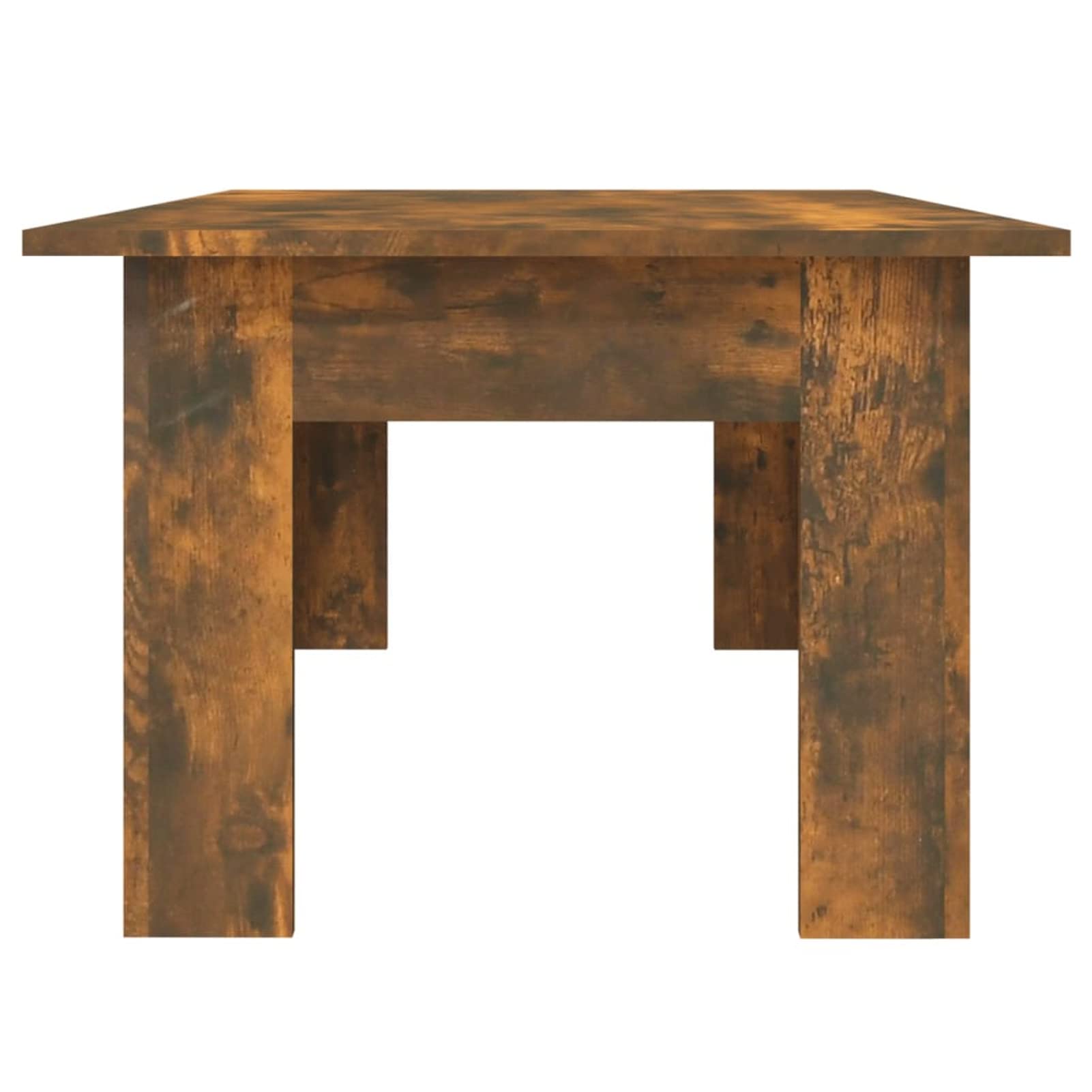 Homgoday Table basse en chêne fumé 100 x 60 x 42 cm, table d'appoint en bois d'ingénierie, table d'appoint pour salon, salle de réception d'invités, chambre à coucher et mobilier de bureau