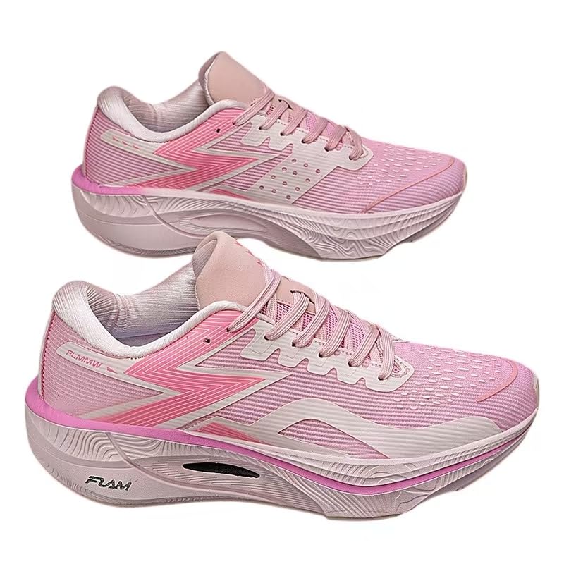 Chaussures de sport avec absorption des chocs et plaque de carbone racing PB