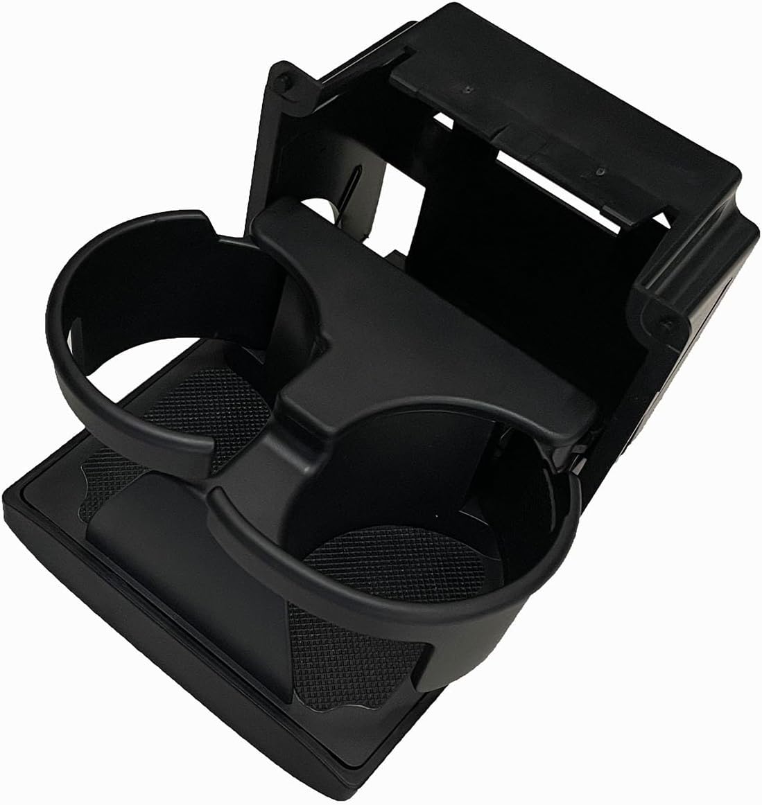 New 66150AG01CJC 66150AG01CWA Car Rear Console Cup Holder Insert Black/Ivory ABS for Subaru Outback 2005 2006 2007 2008 2009 (Black)