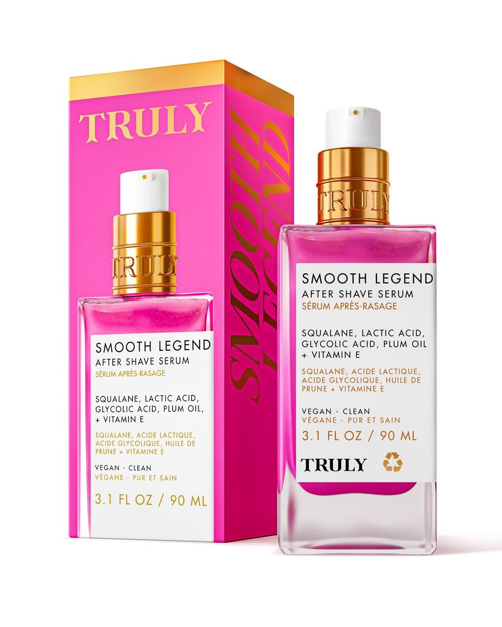 Truly Luxury After Shave Serum | Soothing & Hydrating Post Shave Treatment to Prevent Ingrown Hair For Smooth, Irritation-Free Skin