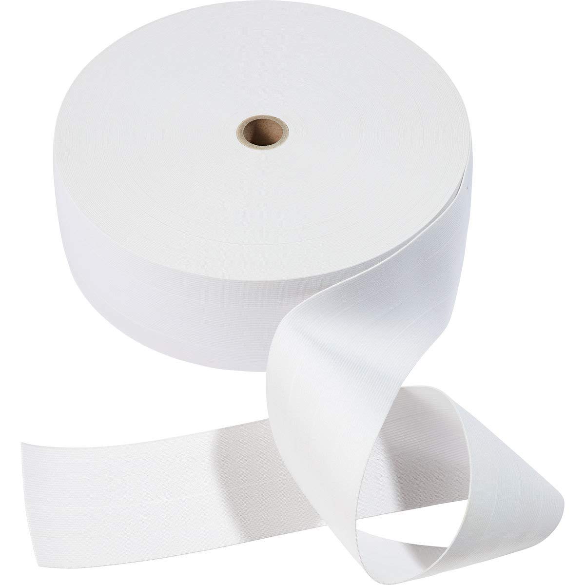 Prym 955621 Bande élastique souple Blanc 80 mm 57% polyester 43% ED