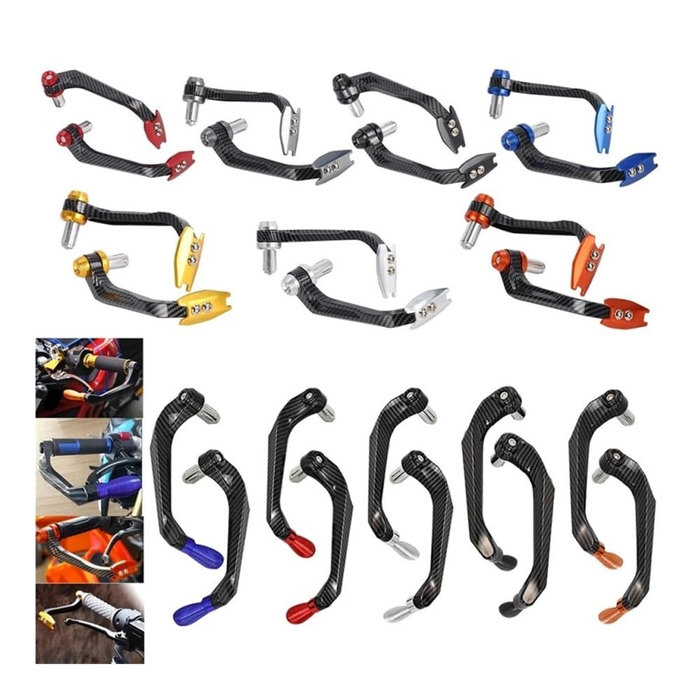 Protector guardamanos Protector De Mano Universal 7/8" para Manillar Motocicleta, Palanca Freno Y Embrague para Scooter, ATV Bicicleta