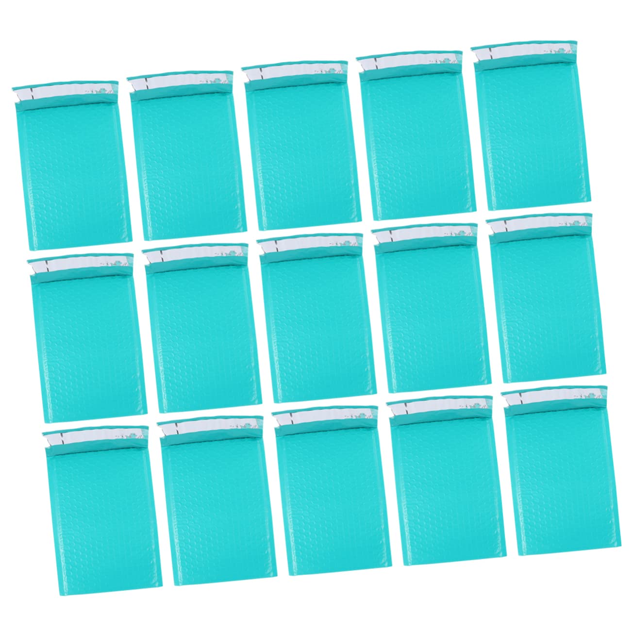 SEWACC 25pcs Bubble Bag Practical Express Pouch Lightweight Waterproof Sturdy for Books Electronics