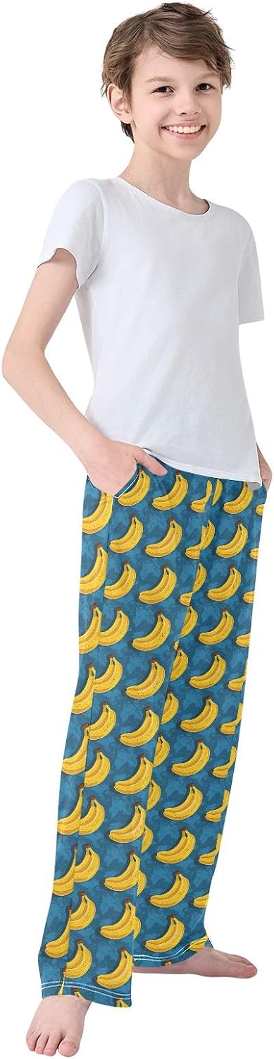 Christmas Gnomes Presents Long Pajama Pants Bottoms Soft Sleepwear with Pockets