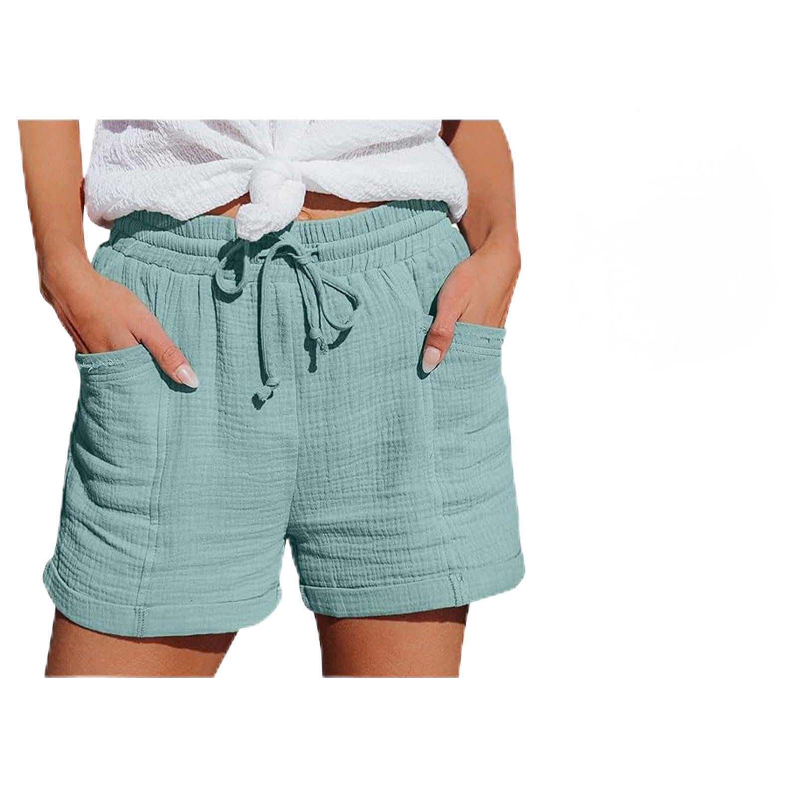 Generico Pantalones informales de cintura alta para mujer, pierna recta, deportivos, casuales, anchos, para deporte, fitness, deporte