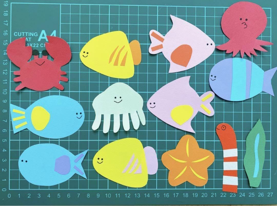 Amazon.co.jp: 壁面飾り 夏 水族館 海 7月 8月 魚 海遊館 魚釣り Amazon.co.jp: 壁面飾り 夏 水族館 海 7月 8月 魚 海遊館 魚釣り